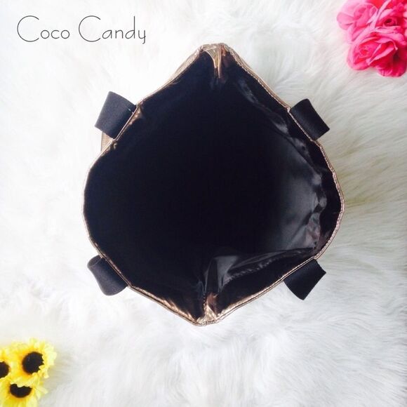 🔃Victoria's Secret Rose Gold Tote Bag - Picture 6 of 7